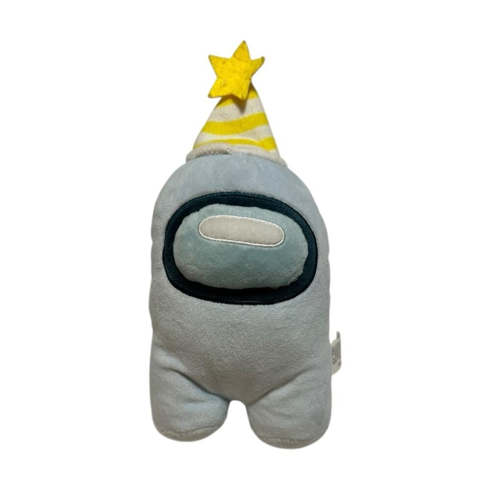 Among Us Plush Toy with Party Hat